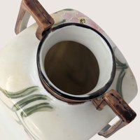 1910s Nippon Hand Painted Floral Porcelain Vase