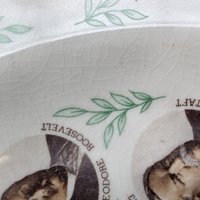 1960s Ceramic US Presidents Collector Plate John F Kennedy