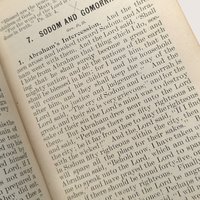 1898 Bible History Catechism Antique Religious Softcover Book