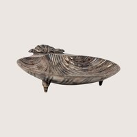 1970s Sheffield Design Silver Plated Shell Shaped Dish