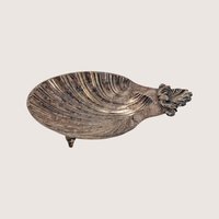 1970s Sheffield Design Silver Plated Shell Shaped Dish
