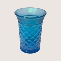 1920s Northwood Celeste Blue Glass Pitcher and Tumbler Set