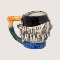 1960s Ceramic Winking Character Mug