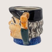 1960s Ceramic Winking Character Mug