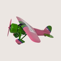 1992 Kawasaki Lockheed Vega Model 5B Airplane Bank
