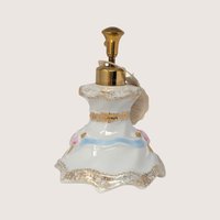 1950s Irice Presto Mist Porcelain Dress Perfume Bottle Atomizer