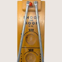 1970s Drueke Shoot the Moon Wooden Game