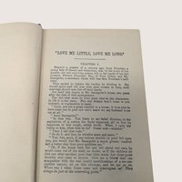 Antique Love Me Little Love Me Long by Charles Reade Hardcover Book