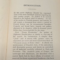 Antique 1900 Alphonse Daudet Numa Roumestan Hardcover Book