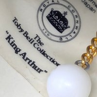 Vintage 1983 Royal Cornwall King Arthur Toby Bell Ceramic