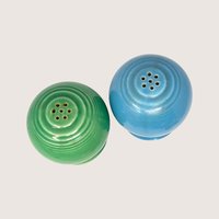 Vintage Fiesta Ball Salt and Pepper Shaker Set