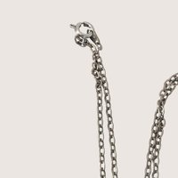 Vintage Silver R Tennsmed Heart Pendant Necklace