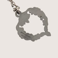 Vintage Silver R Tennsmed Heart Pendant Necklace