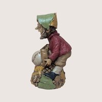 Signed 1986 Tom Clark "Why" Figurine: Gnome with Baseball