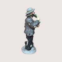 Vintage Flambro Emmett Kelly Jr Eating Lettuce Figurine