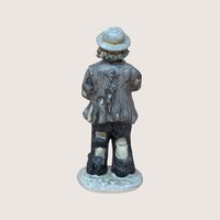 Vintage Flambro Emmett Kelly Jr Eating Lettuce Figurine