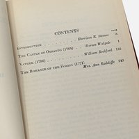 1931 Three Eighteenth Century Romances Hardcover Book