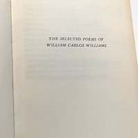 Vintage 1963 William Carlos Williams Selected Poems Paperback Book