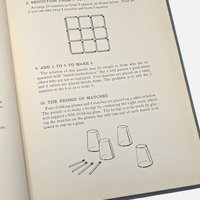 Vintage 1946 Fun With Puzzles First Edition by Joseph Leeming Hardcover Book