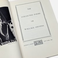 Vintage 1965 The Collected Poems Of Wallace Stevens Hardcover Book