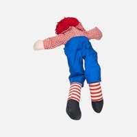 Vintage Handmade Raggedy Ann and Andy Dolls