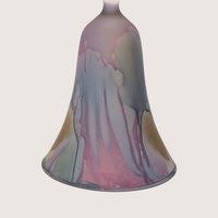 Vintage Rueven Art Glass Decorative Bell-Shaped Figurine