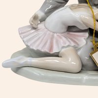 Vintage Paul Sebastian Porcelain Ballet Figurine Dancer Figurine