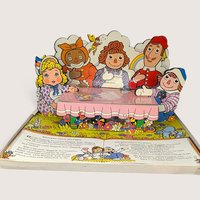 1974 Raggedy Ann Pop-Up Tea Party Colorforms
