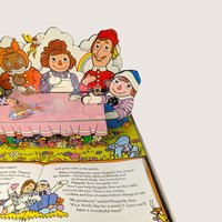 1974 Raggedy Ann Pop-Up Tea Party Colorforms