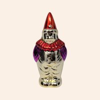 Vintage Metallic Clown Salt and Pepper Shakers