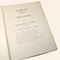 1887 Fables de La Fontaine Tome Quatrieme Antique French Book