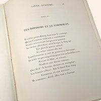 1887 Fables de La Fontaine Tome Quatrieme Antique French Book