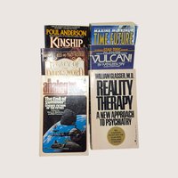 Lot of 42 Vintage Sci Fi Paperback Books Assortment