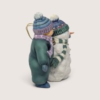 Vintage Lang And Wise Snow Nuk Ornament