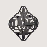 Vintage Cast Brass Joy Christmas Trivet