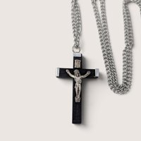 Vintage Crucifix Pendant Necklace