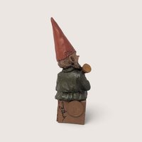 Vintage 1989 Tom Clark Signed Gnome on T Figurine
