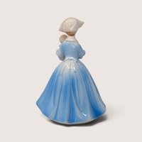 Vintage Porcelain Nurse With Baby Figurine