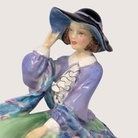 Vintage Royal Doulton Porcelain Top O The Hill Figurine HN 1833