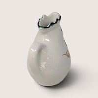 Vintage Italian Ceramic Chicken Hand Painted Creamer