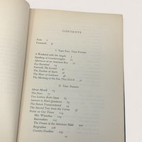 1954 The Second Tree From The Corner E B White Hardcover Book