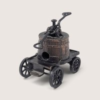 Vintage Miniature Metal Pencil Sharpeners Set Of 3