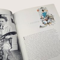 1976 Norman Rockwell's America Reader's Digest Edition Hardcover Book