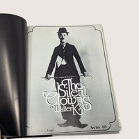 1975 The Silent Clowns by Walter Kerr Hardcover Book