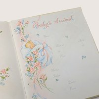 1971 The Story of Our Baby Book
