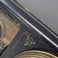 Antique E.N. Welch Mantle Clock Black Finish Architectural Case Not Working