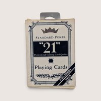 Vintage Arrco Standard Poker 21 Playing Cards Pack