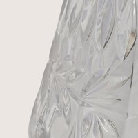 Vintage Clear Cut Glass Boudoir Lamp