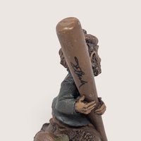 Vintage Tom Clark Gnome Slugger Signed Figurine