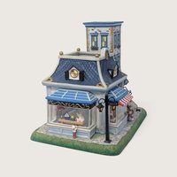 Vintage PartyLite Old World Village Toy Shoppe Candle Holder Building 6
